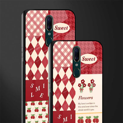 you're my world red edition glass case for oppo a9 image-2