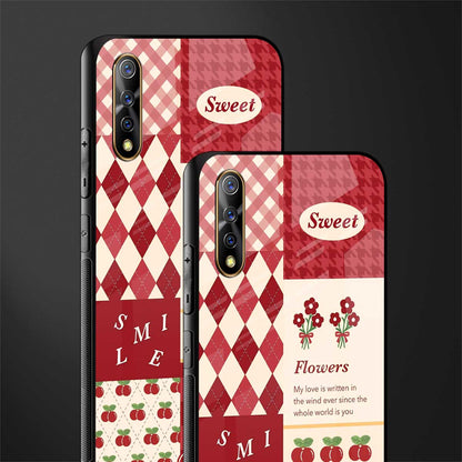 you're my world red edition glass case for vivo z1x image-2