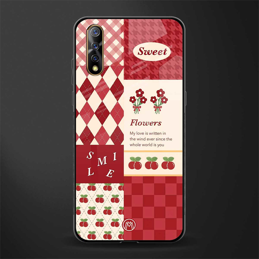 you're my world red edition glass case for vivo z1x image