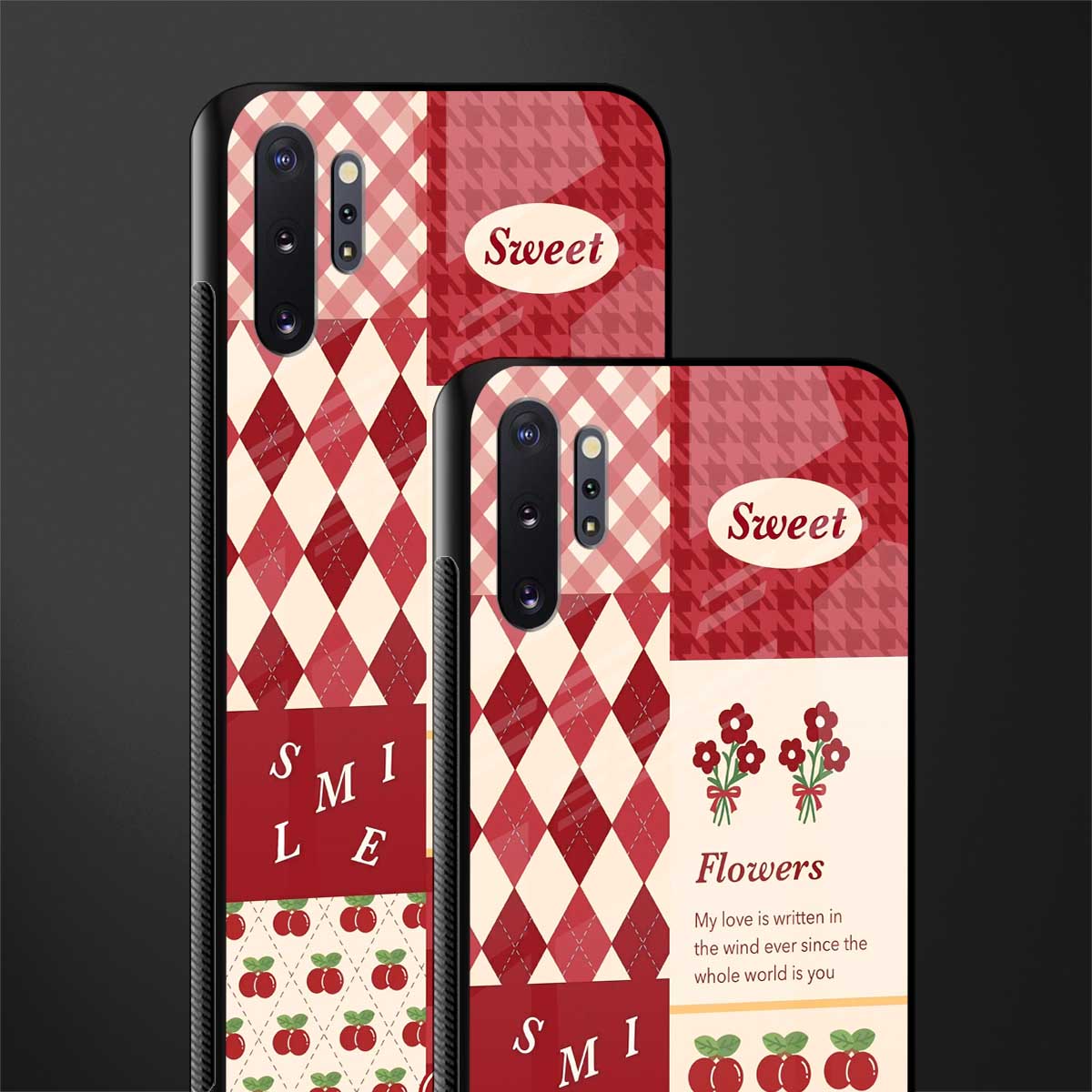 you're my world red edition glass case for samsung galaxy note 10 plus image-2