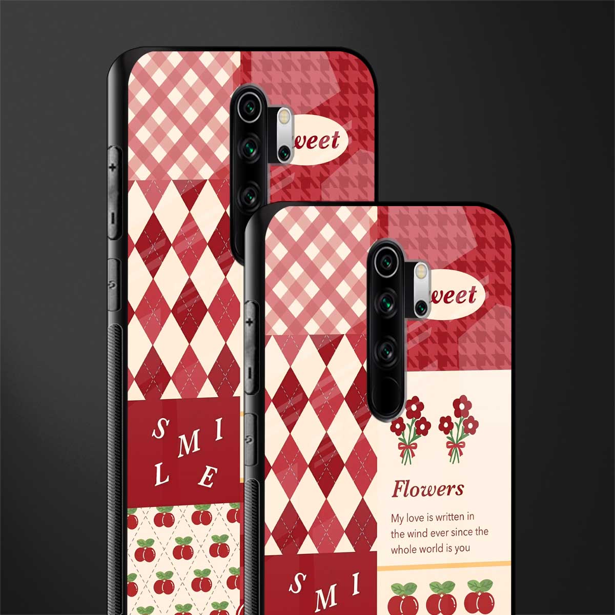 you're my world red edition glass case for redmi note 8 pro image-2