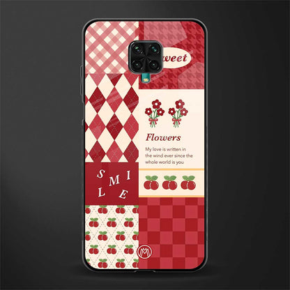 you're my world red edition glass case for redmi note 9 pro max image