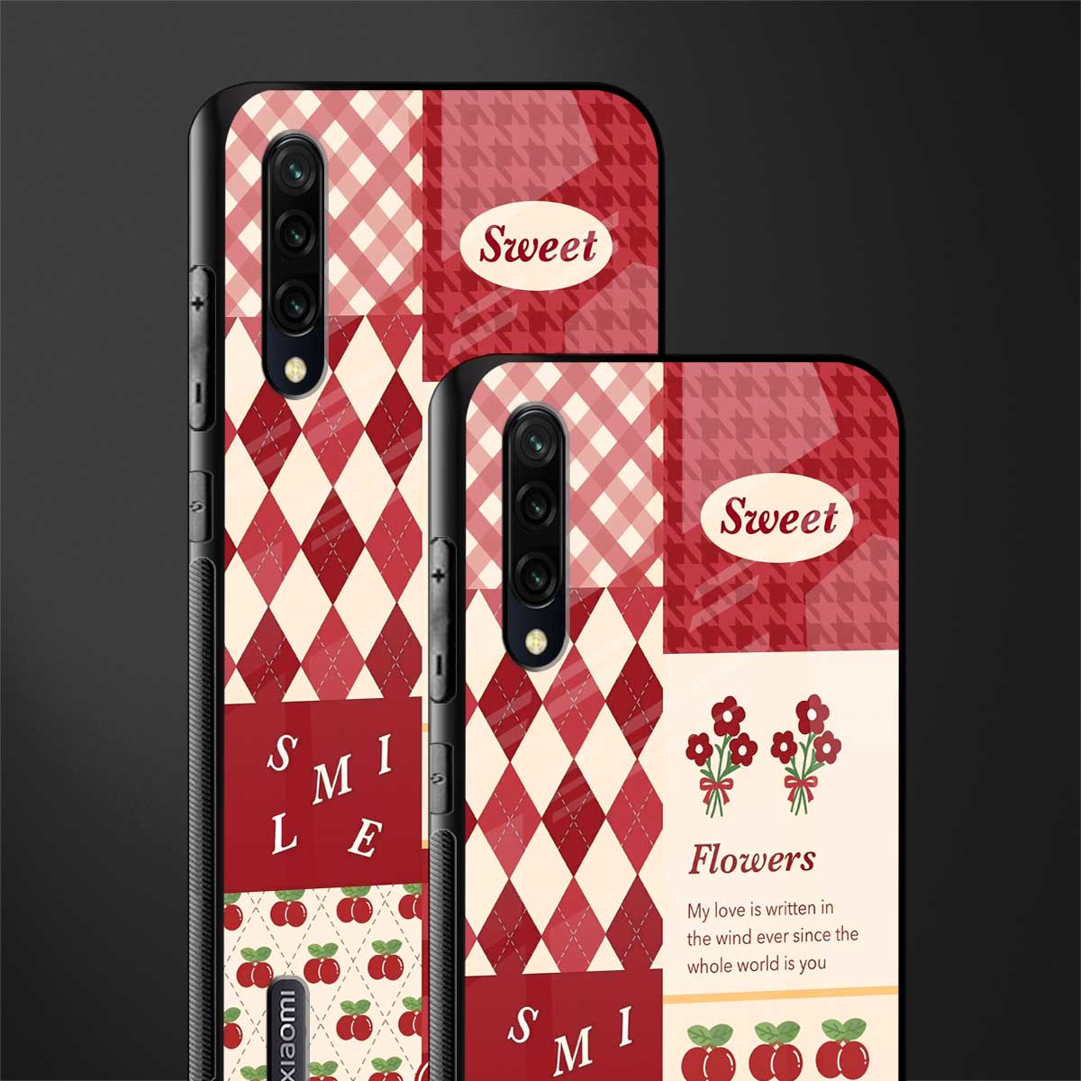 you're my world red edition glass case for mi a3 redmi a3 image-2