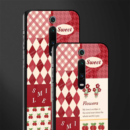 you're my world red edition glass case for redmi k20 image-2