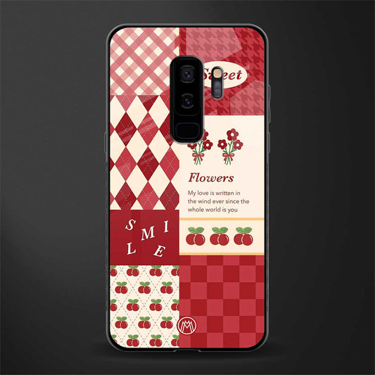 you're my world red edition glass case for samsung galaxy s9 plus image