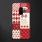 you're my world red edition glass case for samsung galaxy s9 image