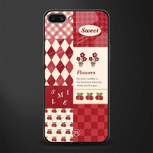 you're my world red edition glass case for realme c1 image