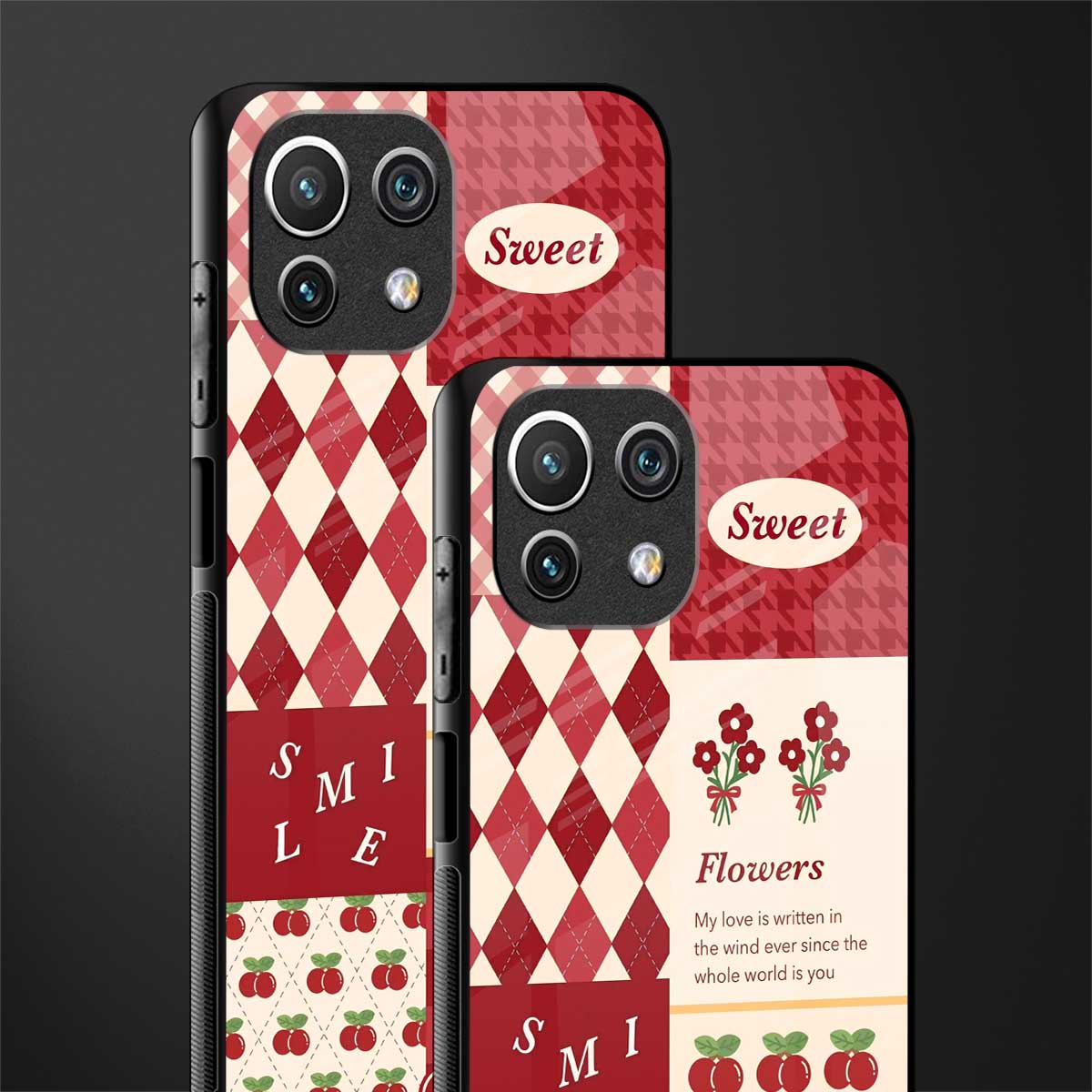 you're my world red edition glass case for mi 11 lite image-2