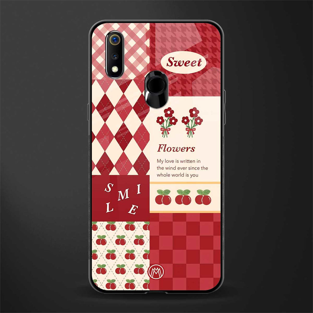 you're my world red edition glass case for realme 3 pro image