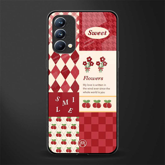 you're my world red edition glass case for oppo f19 image