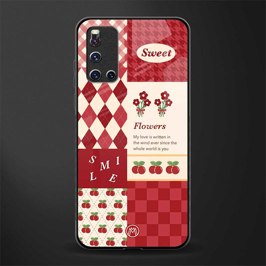 you're my world red edition glass case for vivo v19 image