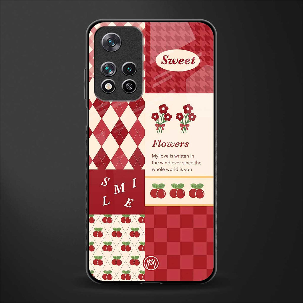 you're my world red edition glass case for xiaomi 11i 5g image