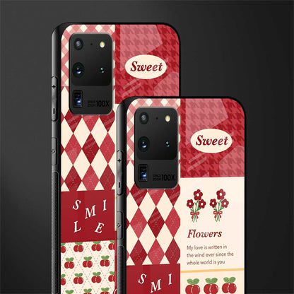you're my world red edition glass case for samsung galaxy s20 ultra image-2