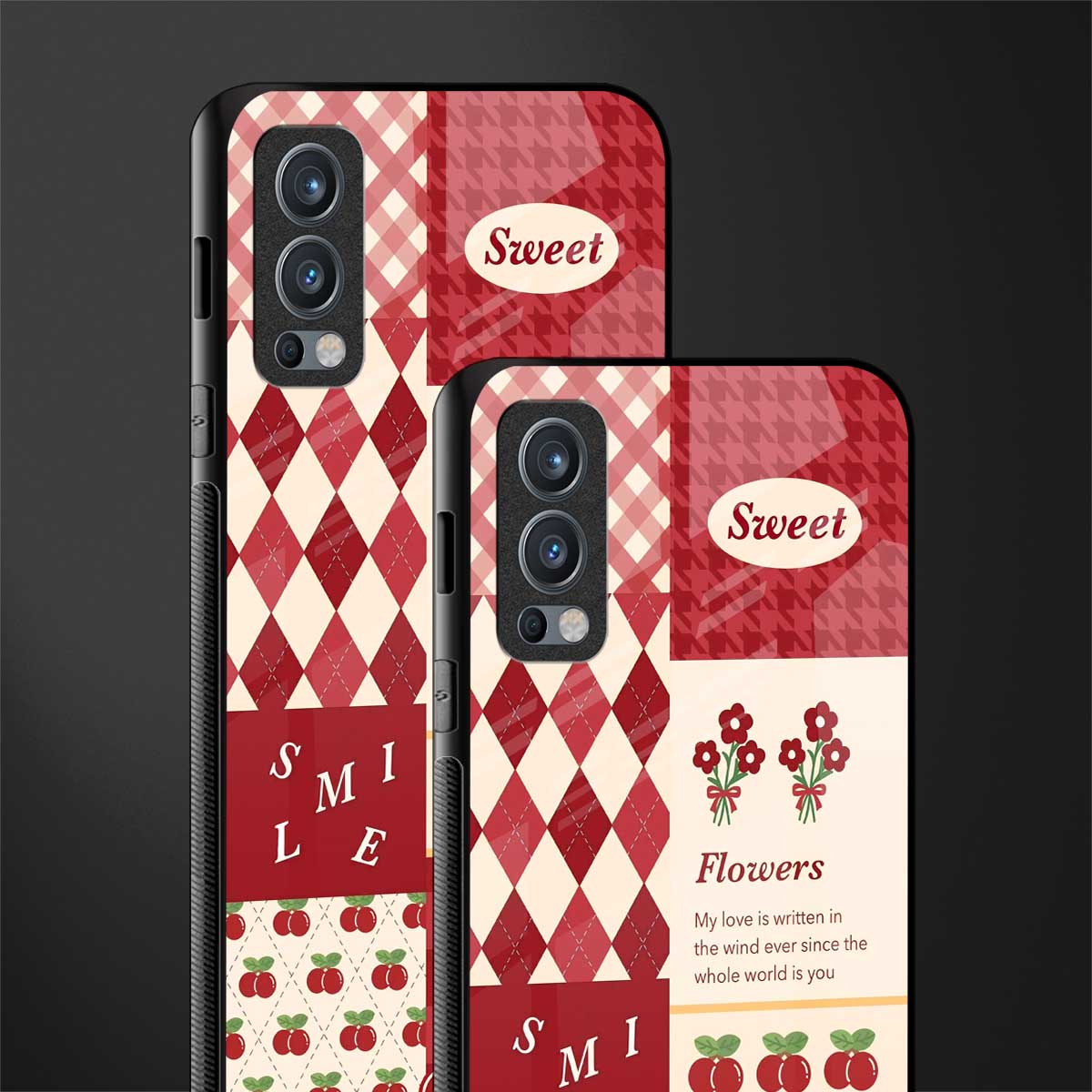you're my world red edition glass case for oneplus nord 2 5g image-2