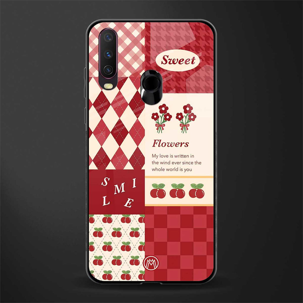 you're my world red edition glass case for vivo y12 image