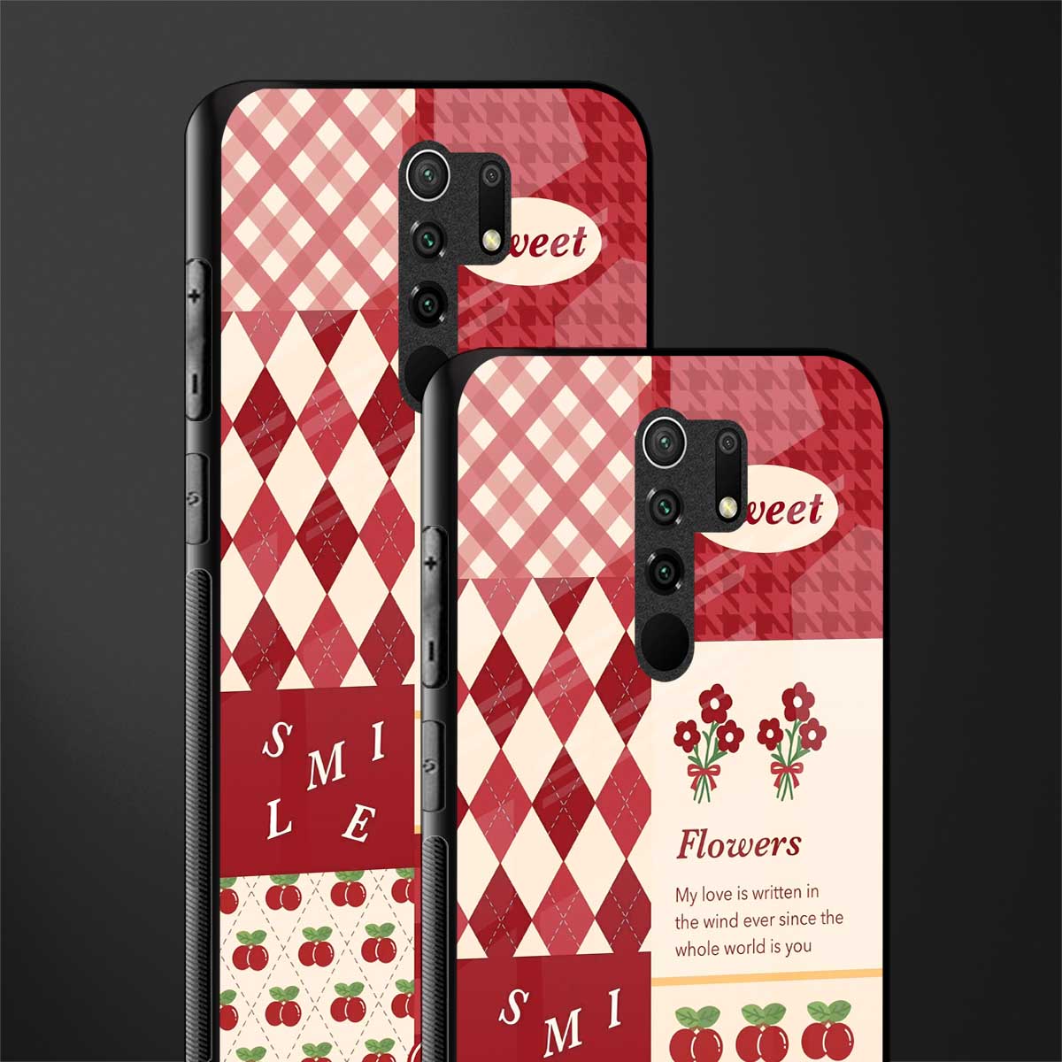 you're my world red edition glass case for poco m2 image-2