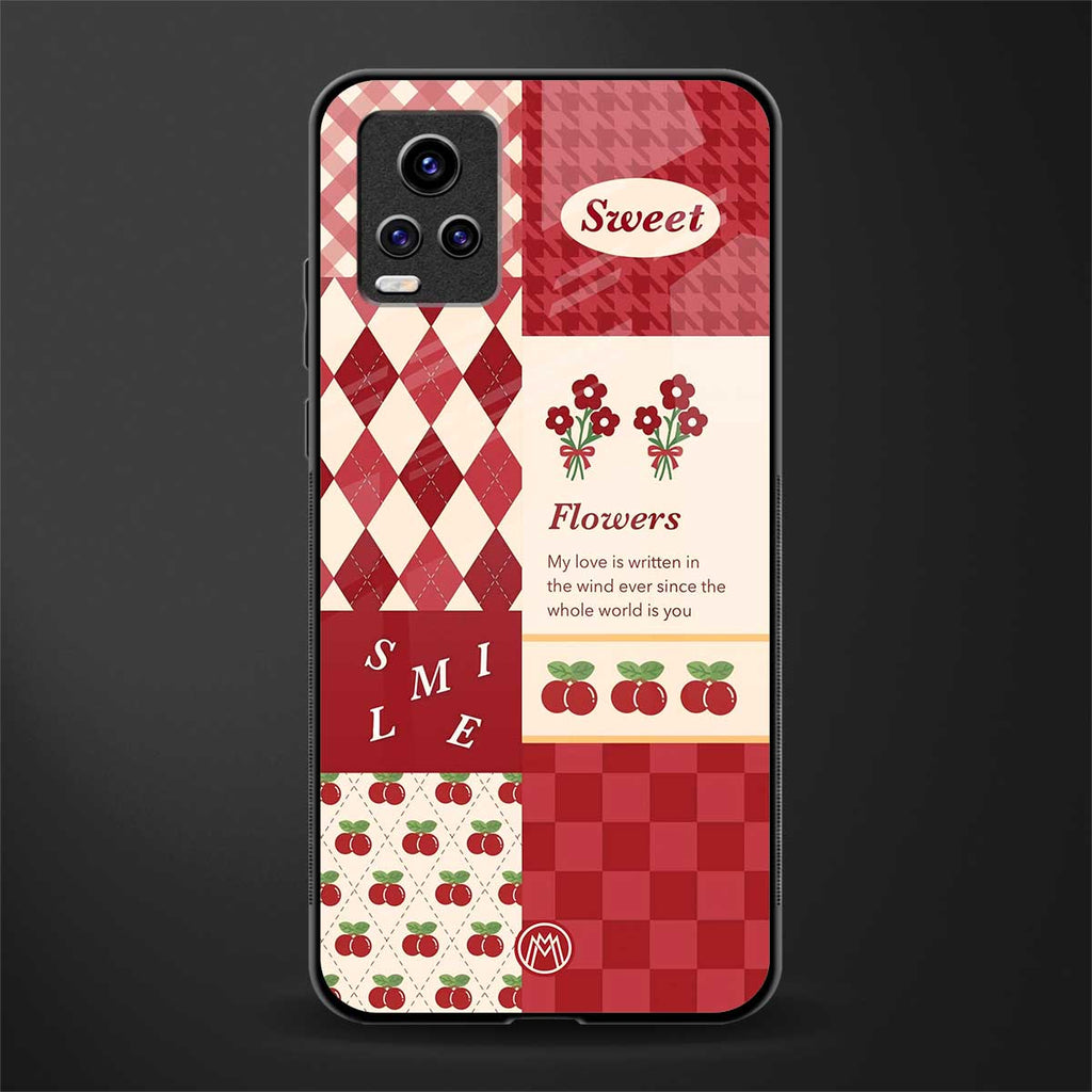 you're my world red edition glass case for vivo v20 image