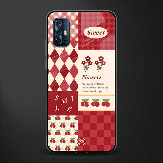 you're my world red edition glass case for vivo v17 image