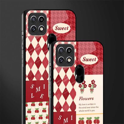 you're my world red edition glass case for oppo a15s image-2