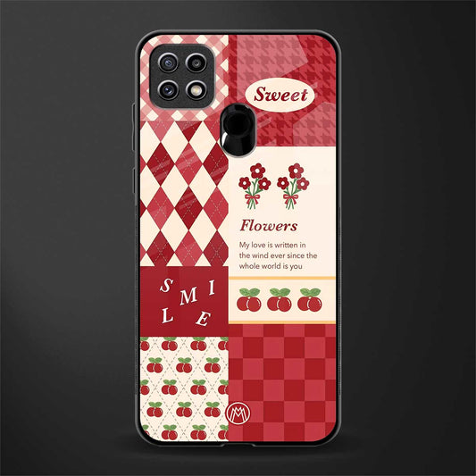 you're my world red edition glass case for oppo a15s image