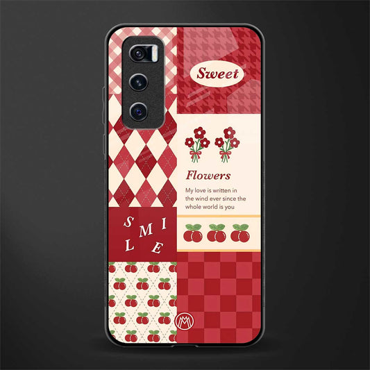 you're my world red edition glass case for vivo v20 se image