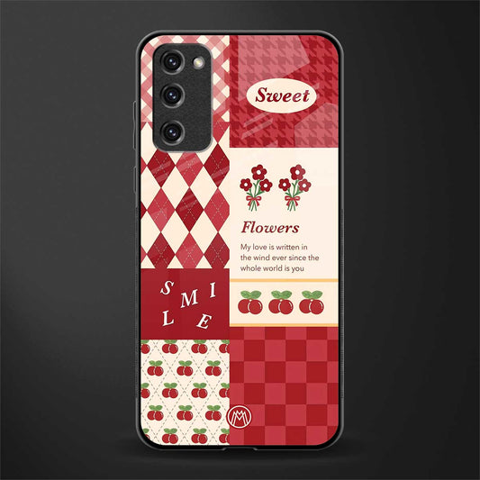 you're my world red edition glass case for samsung galaxy s20 fe image