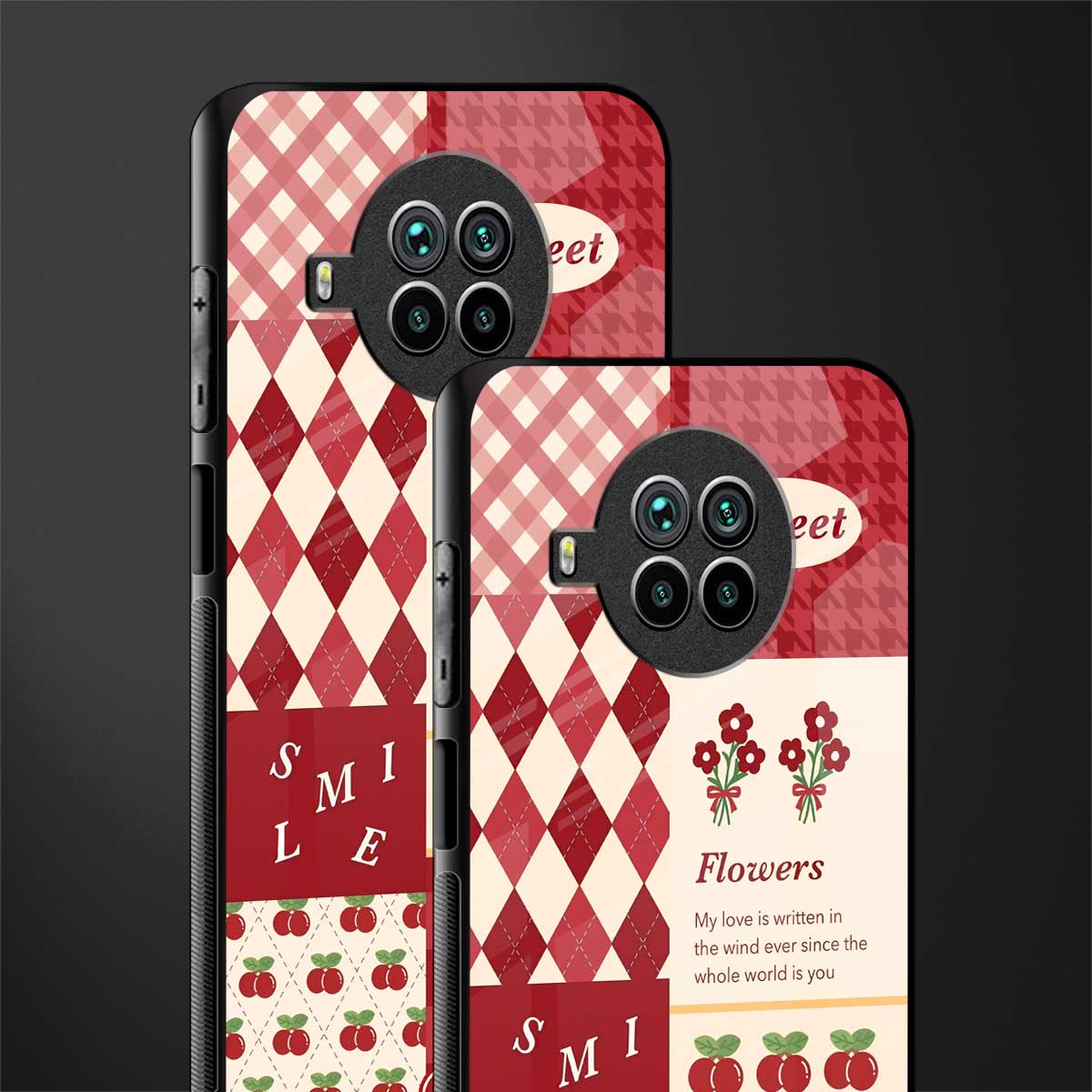 you're my world red edition glass case for mi 10i image-2
