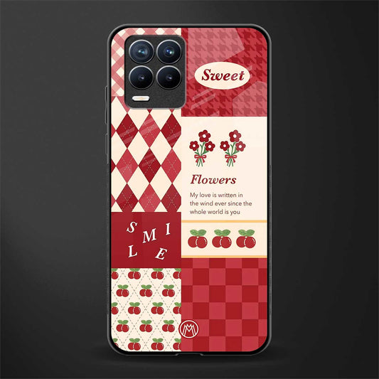 you're my world red edition glass case for realme 8 4g image