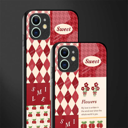 you're my world red edition glass case for iphone 12 image-2