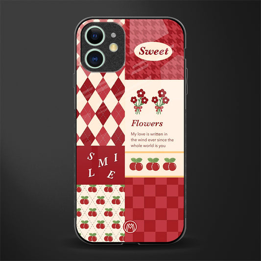 you're my world red edition glass case for iphone 12 image