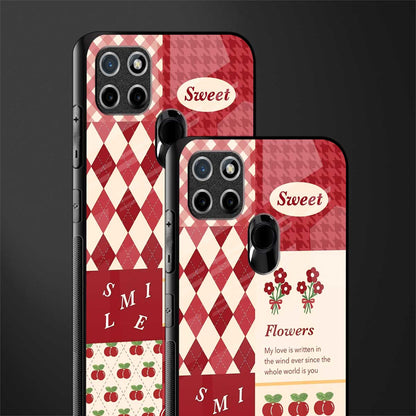 you're my world red edition glass case for realme c21 image-2