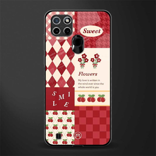 you're my world red edition glass case for realme c21 image