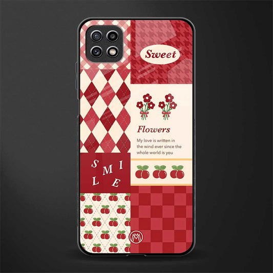 you're my world red edition glass case for samsung galaxy a22 5g image