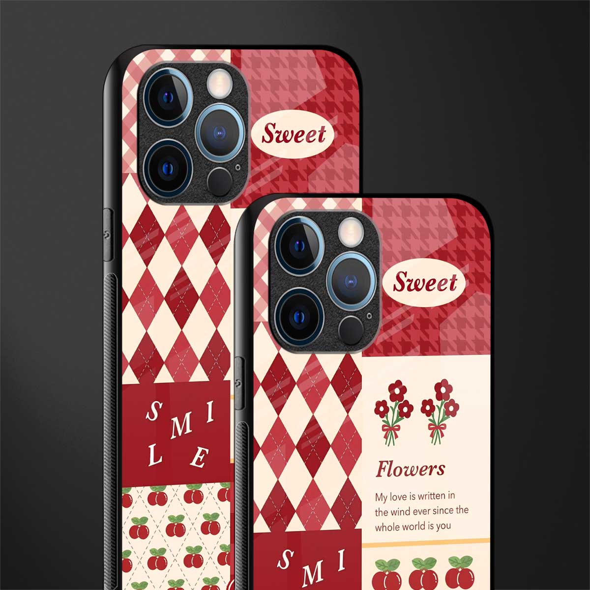 you're my world red edition glass case for iphone 12 pro image-2