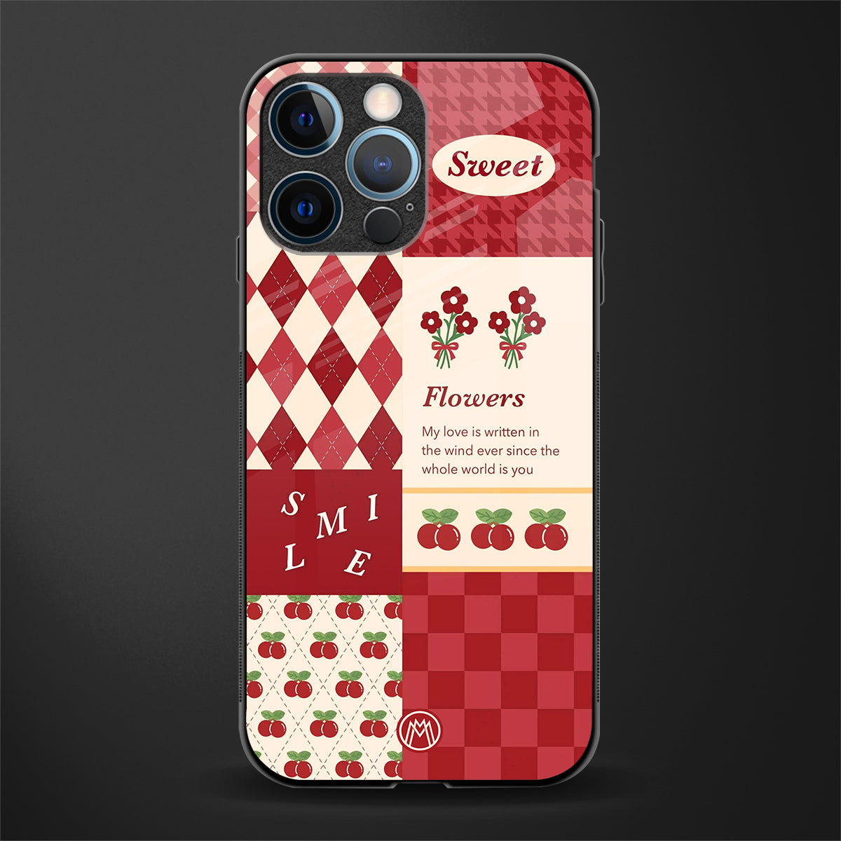 you're my world red edition glass case for iphone 12 pro image