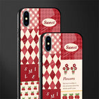 you're my world red edition glass case for iphone xs max image-2