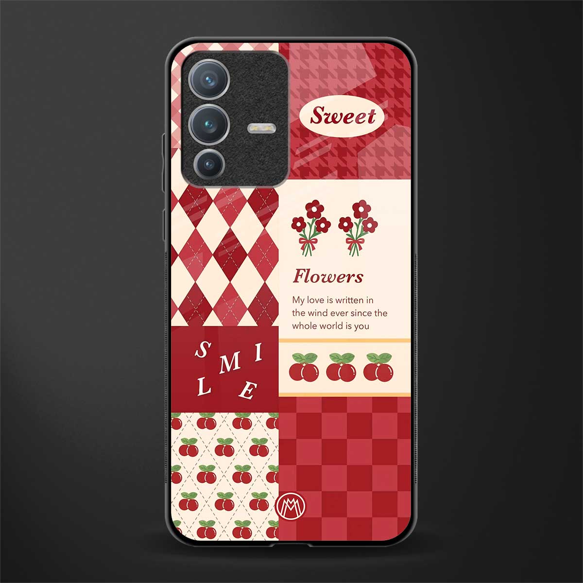you're my world red edition glass case for vivo v23 pro 5g image