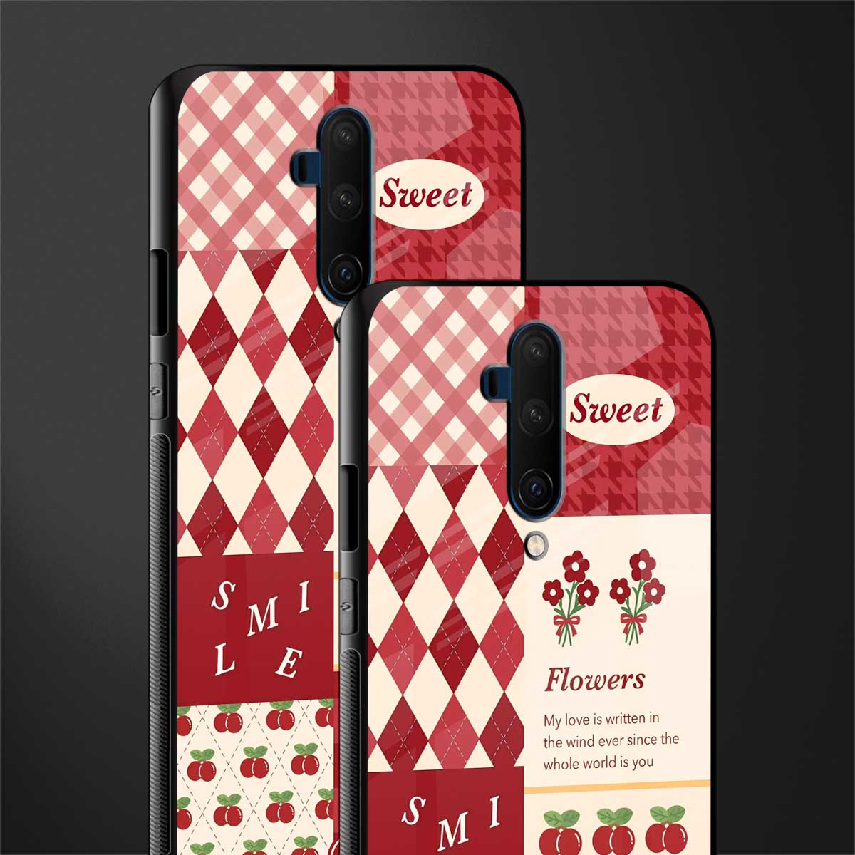 you're my world red edition glass case for oneplus 7t pro image-2