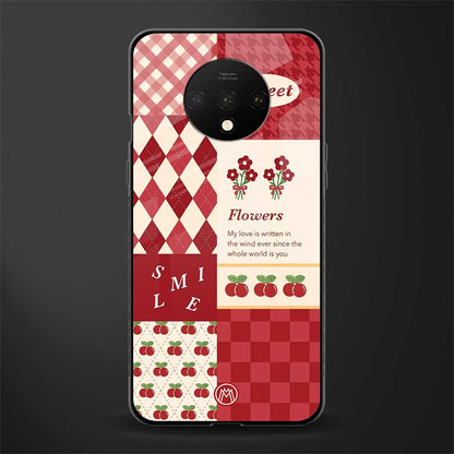 you're my world red edition glass case for oneplus 7t image