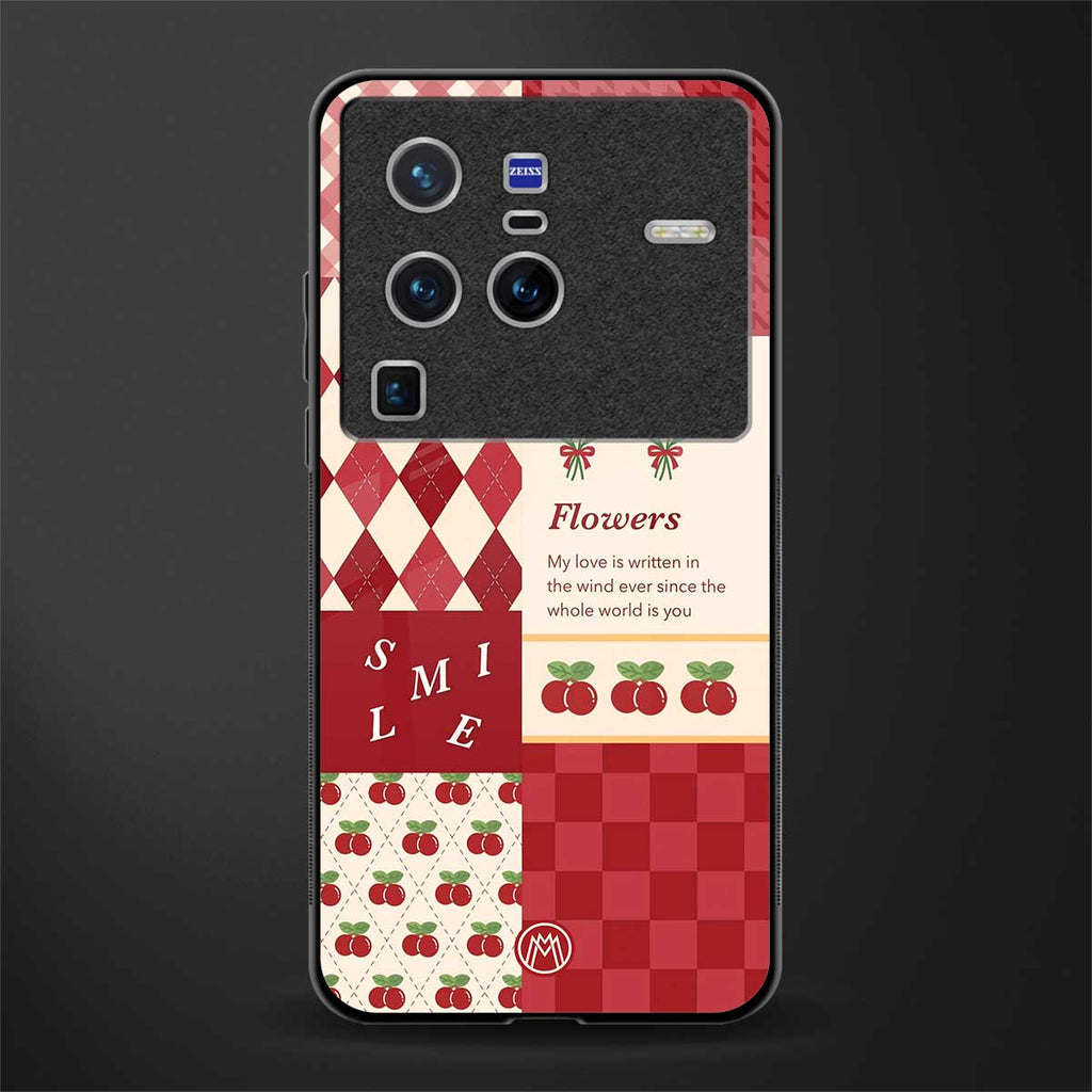 you're my world red edition glass case for vivo x80 pro 5g image