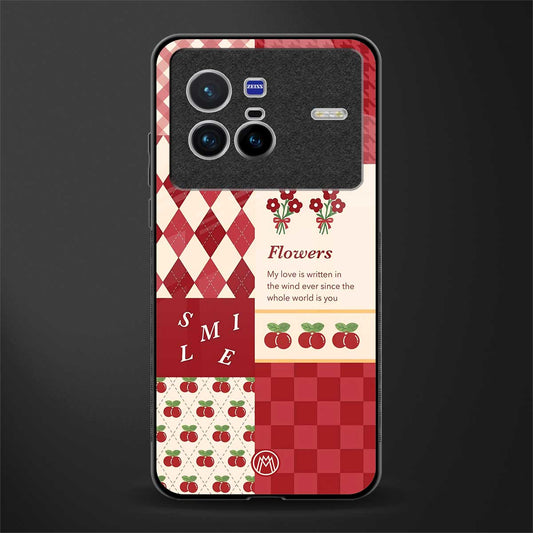 you're my world red edition glass case for vivo x80 image