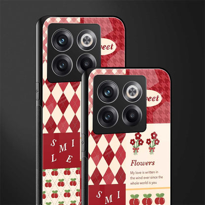 you're my world red edition back phone cover | glass case for oneplus 10t
