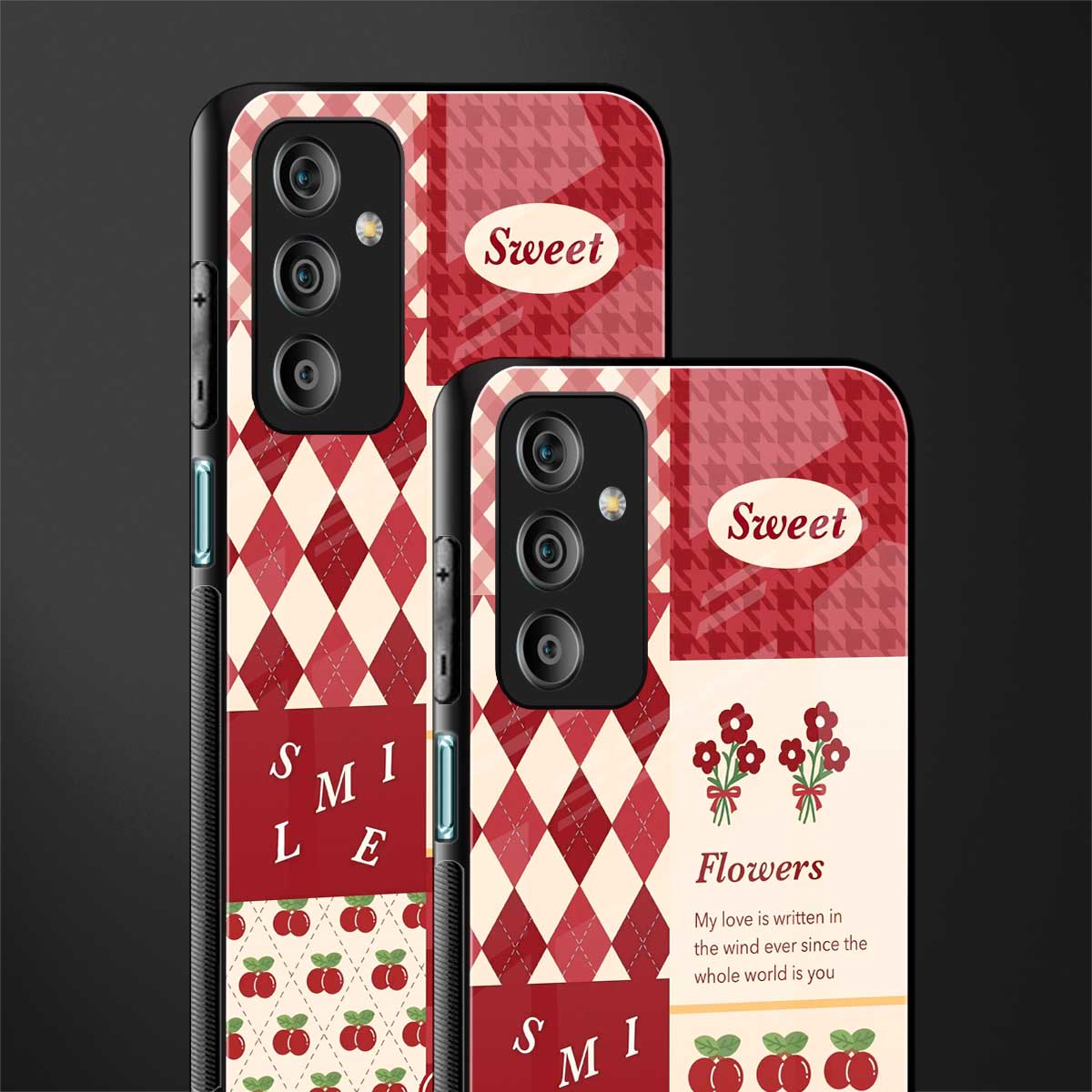 you're my world red edition back phone cover | glass case for samsung galaxy f23 5g