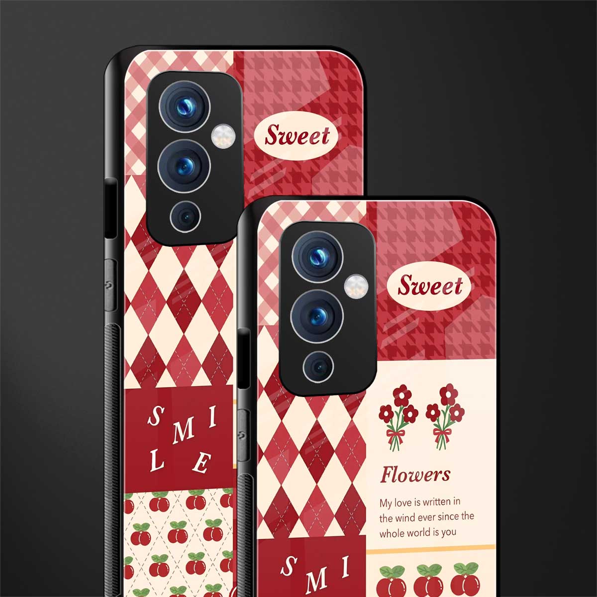 you're my world red edition back phone cover | glass case for oneplus 9