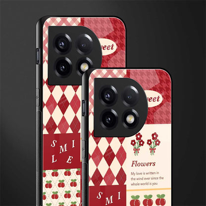 you're my world red edition back phone cover | glass case for oneplus 11