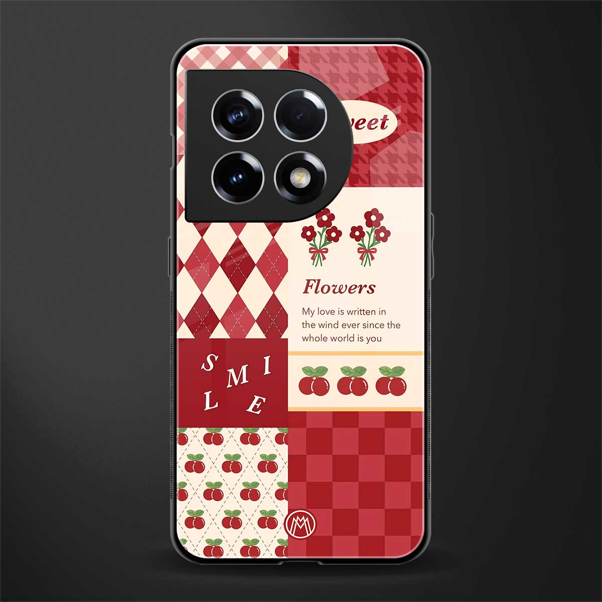 you're my world red edition back phone cover | glass case for oneplus 11