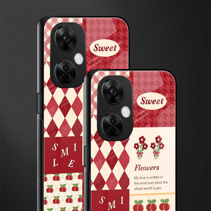 you're my world red edition back phone cover | glass case for oneplus nord ce 3 lite