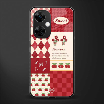 you're my world red edition back phone cover | glass case for oneplus nord ce 3 lite