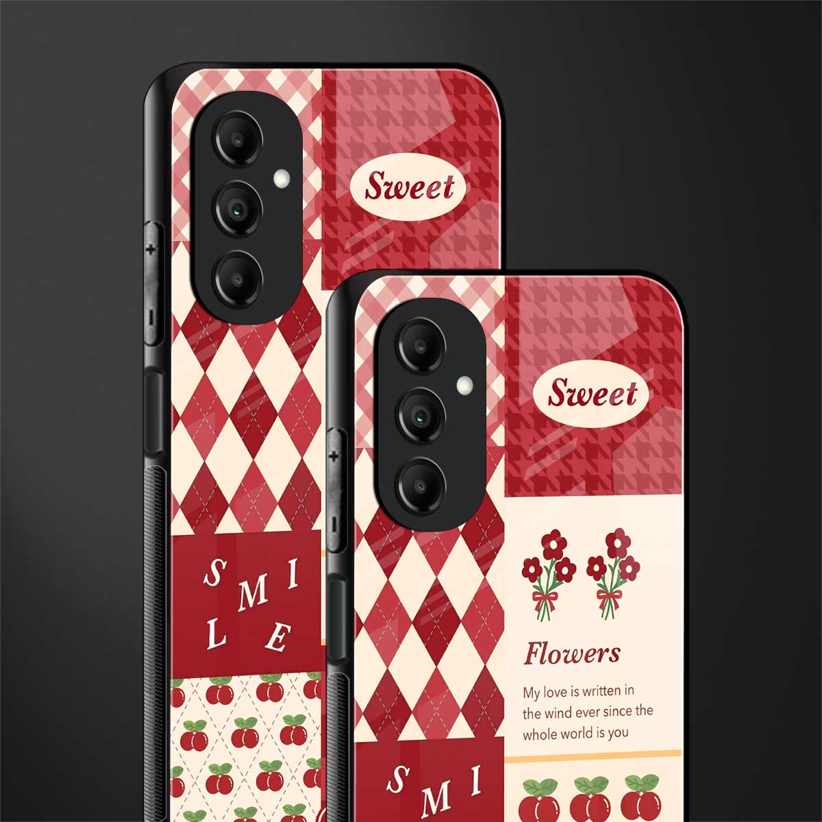 you're my world red edition back phone cover | glass case for samsung galaxy a14 5g