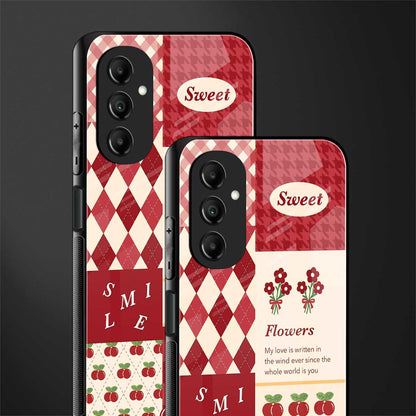 you're my world red edition back phone cover | glass case for samsung galaxy a14 5g